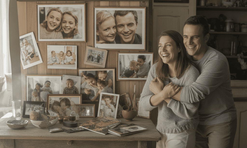 découvrez la vie de famille de julie andrieu et stéphane delajoux à travers une collection touchante de photos et souvenirs intimes qui capturent leurs moments précieux ensemble.