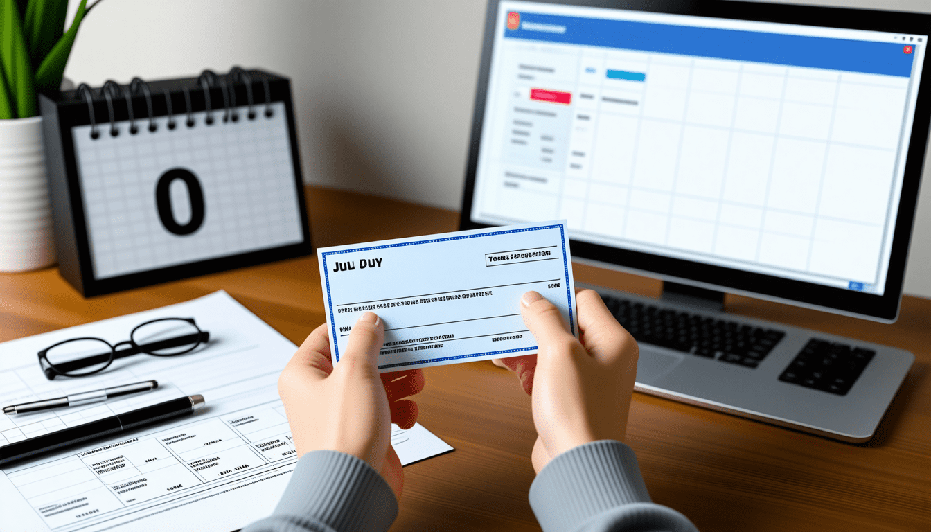 découvrez pourquoi vous recevez un chèque inattendu au lieu du virement d'impôt attendu en juillet et ce que cela signifie pour vos finances.