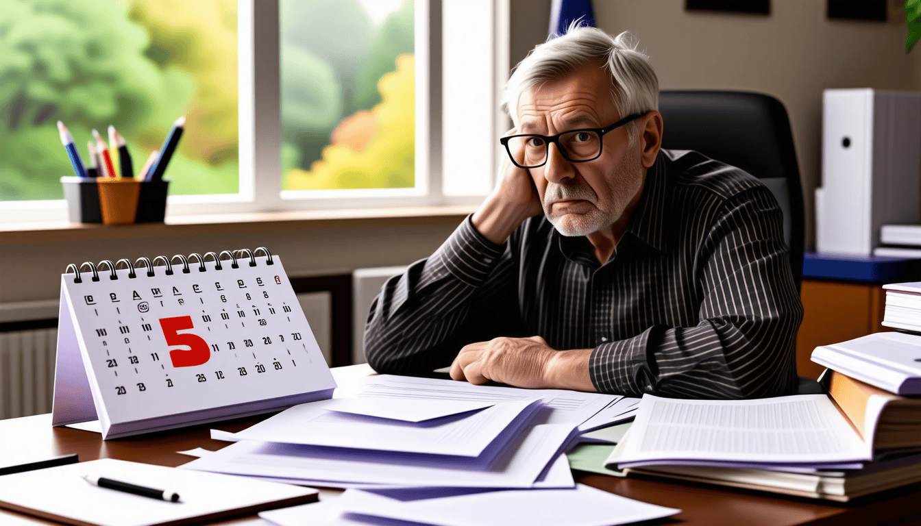 découvrez l'importance essentielle de déposer votre dossier de retraite progressive auprès de la carsat 5 mois à l'avance pour partir à 60 ans sans complications.