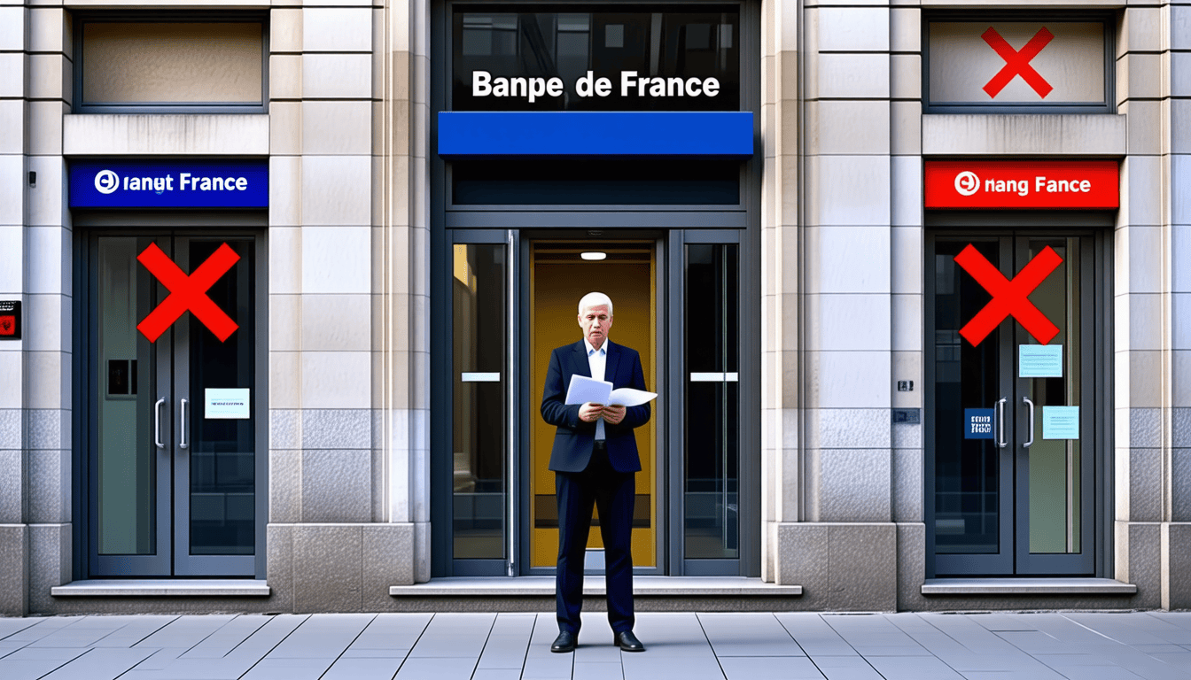 découvrez comment un simple refus d'ouverture de compte bancaire peut rapidement conduire à une inscription à la banque de france en moins d'un jour ouvré, illustré par le témoignage de trois rejets successifs.