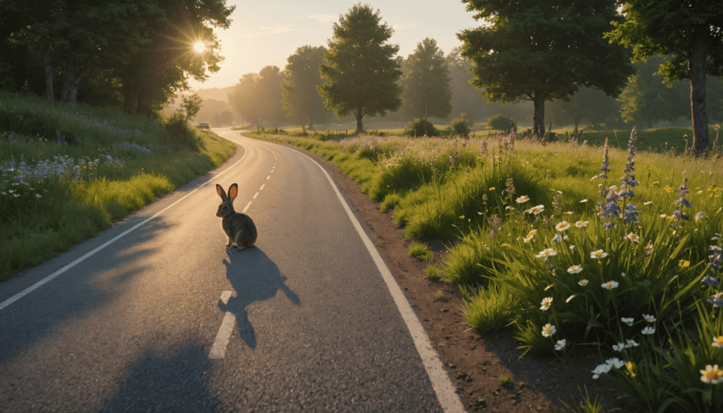 découvrez des conseils pratiques pour éviter d'écraser un lapin sur la route et assurer la sécurité des animaux sauvages lors de vos déplacements.