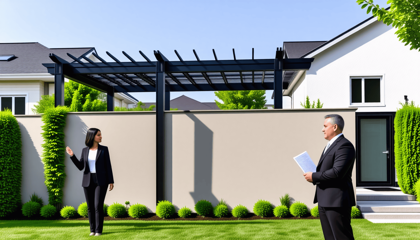 découvrez les risques juridiques liés à l'installation d'une pergola sur un mur mitoyen sans l'accord du voisin, y compris l'obligation de démantèlement imposée par le juge, même sans dommages visibles.