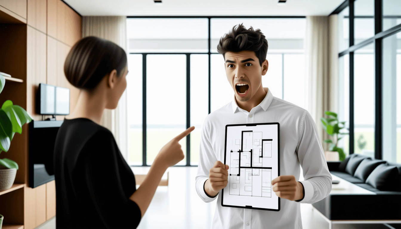 découvrez le témoignage d'un acheteur surpris par une différence de surface entre l'annonce et la réalité : un appartement vendu 68 m² qui ne fait en réalité que 63 m², et les conséquences de l'ignorance du compteur dès la signature.