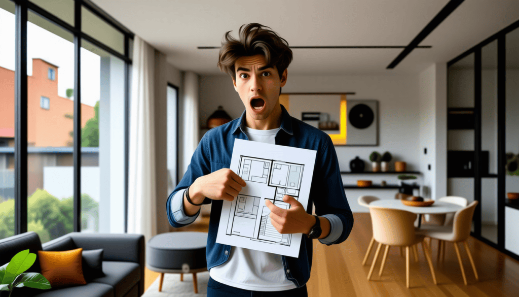 découvrez comment une différence de surface entre l'annonce et la réalité d'un appartement de 68 m² déclaré à 63 m² a surpris un acheteur, mettant en lumière l'importance de vérifier le compteur dès la signature.
