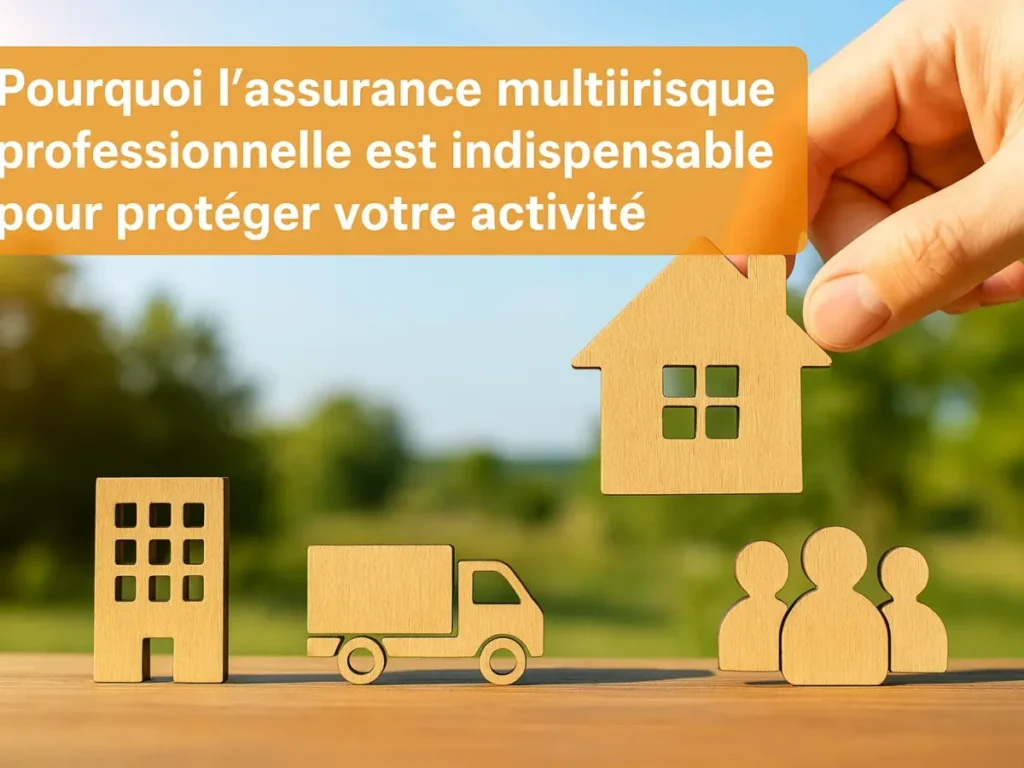 Local commercial couvert par une assurance multirisque pro avec matériel professionnel